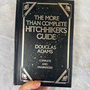 The More Than Complete Hitchhikers Guide Douglas Adams Unabridged Hardcover